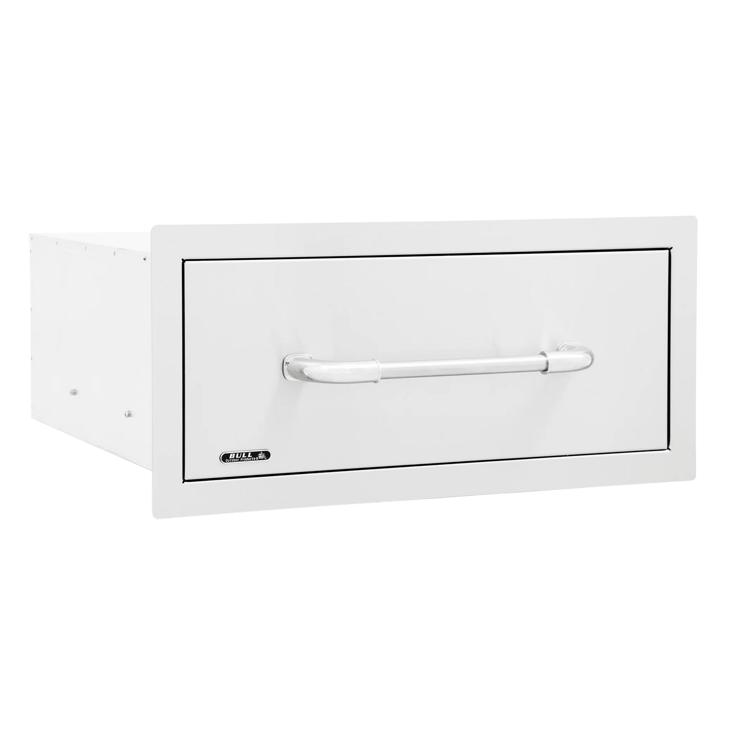 Bull Large Single Drawer, Stainless Steel