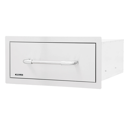 Bull Large Single Drawer, Stainless Steel