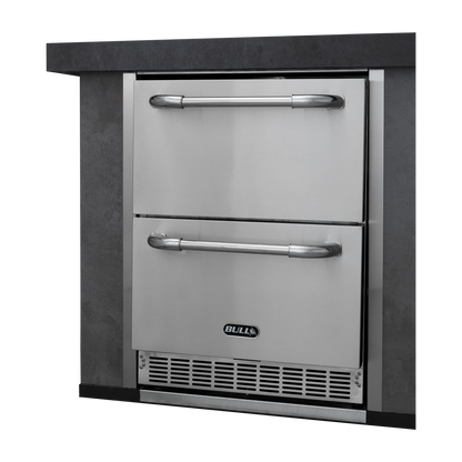 Bull Premium Double Drawer Fridge, Outdoor Rated