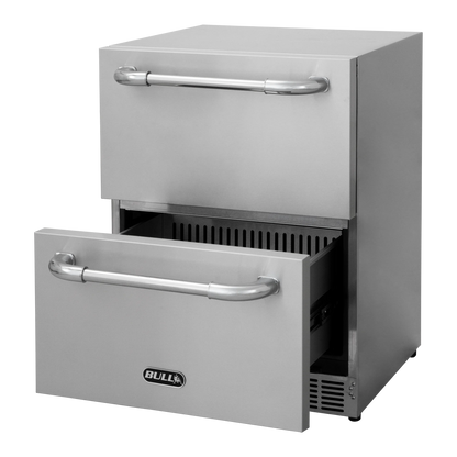 Bull Premium Double Drawer Fridge, Outdoor Rated