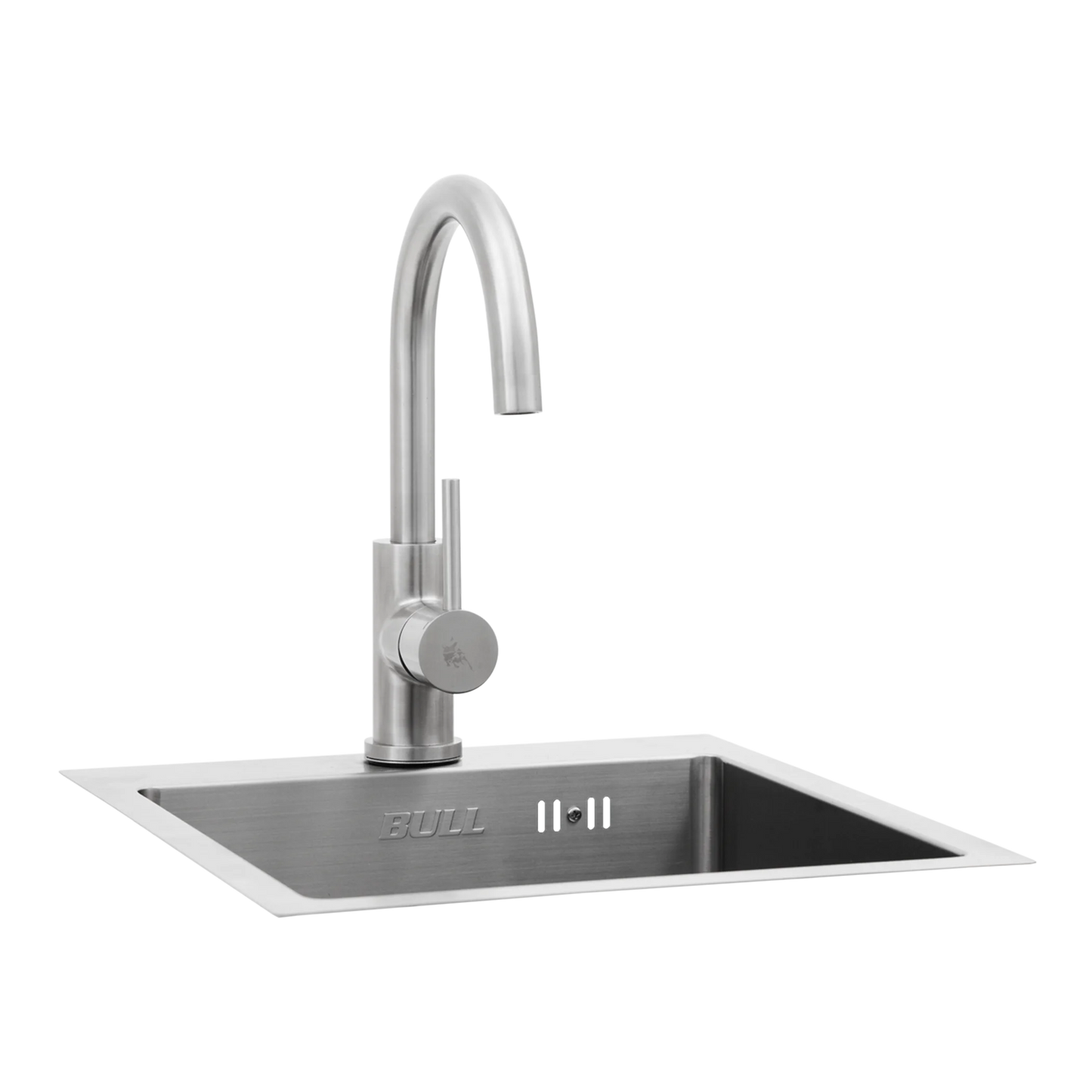 Bull Small Stainless Steel Sink and Faucet