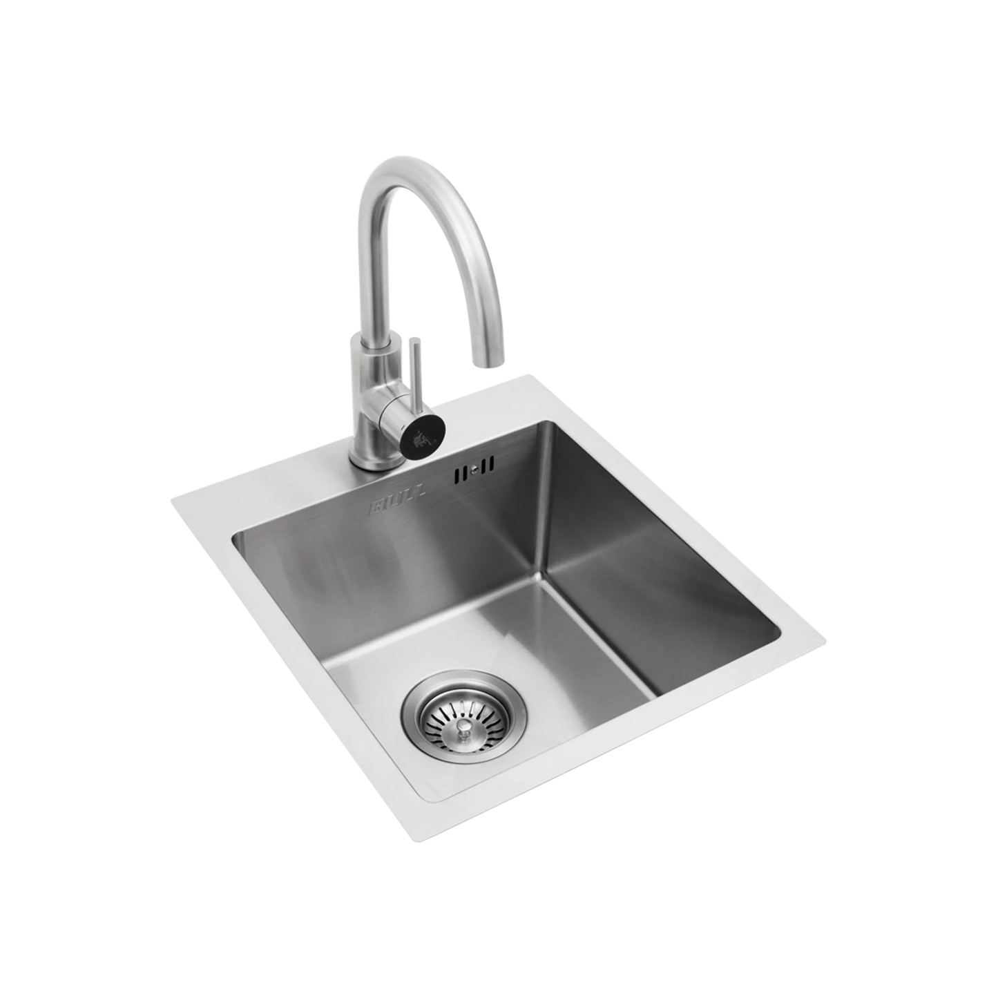 Bull Small Stainless Steel Sink and Faucet