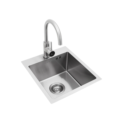 Bull Small Stainless Steel Sink and Faucet