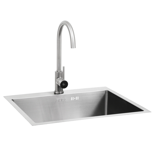 Bull Extra Large Stainless Steel Sink and Faucet