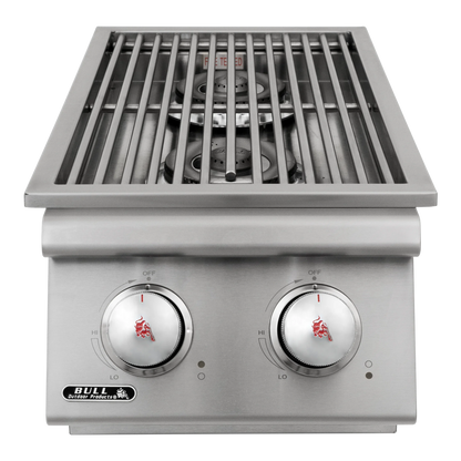 Bull Slide-In Double Side Burner Stainless Steel