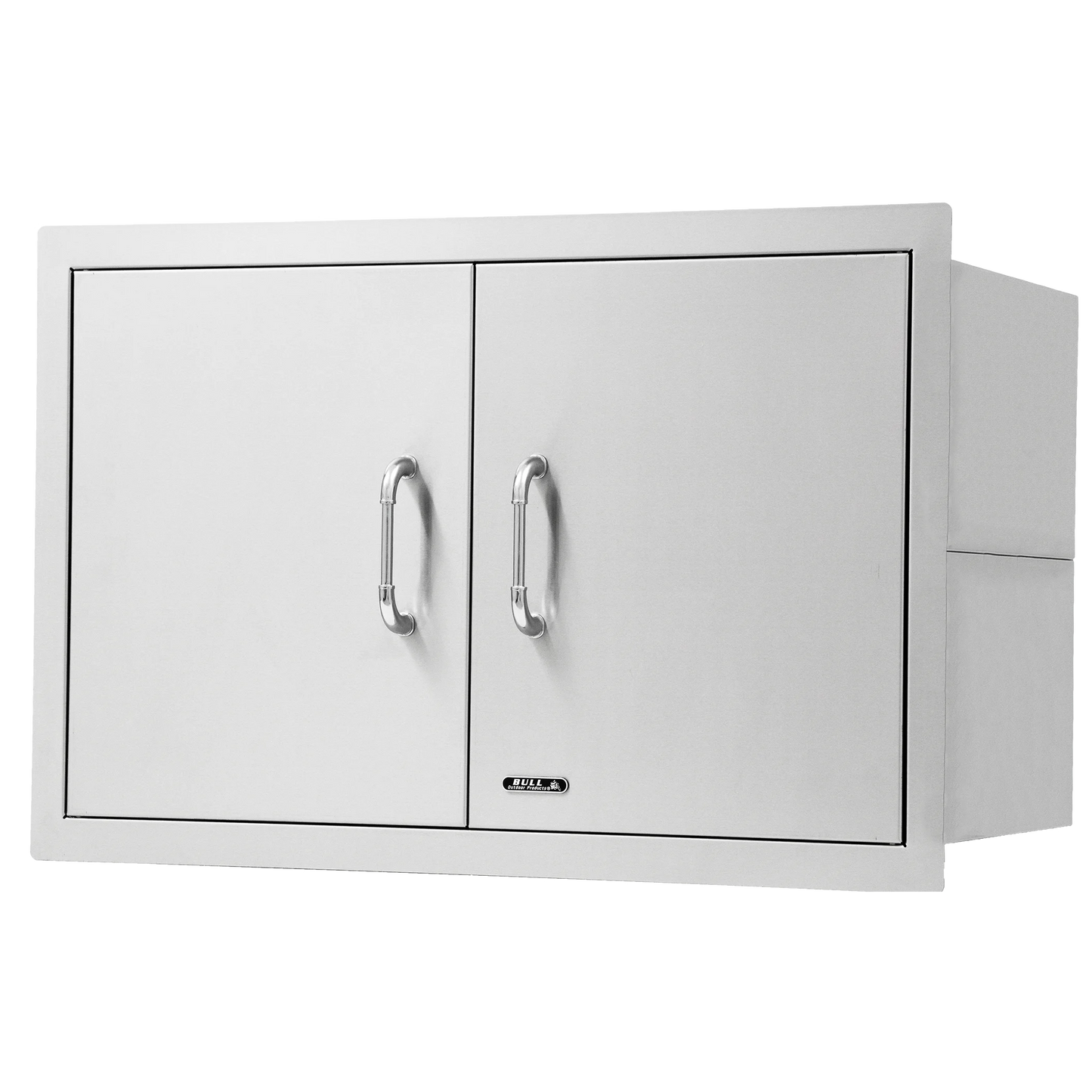 Bull Stainless Steel 80Cm Double Door