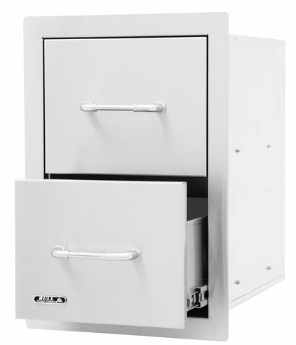 Bull Stainless Steel Double Drawer