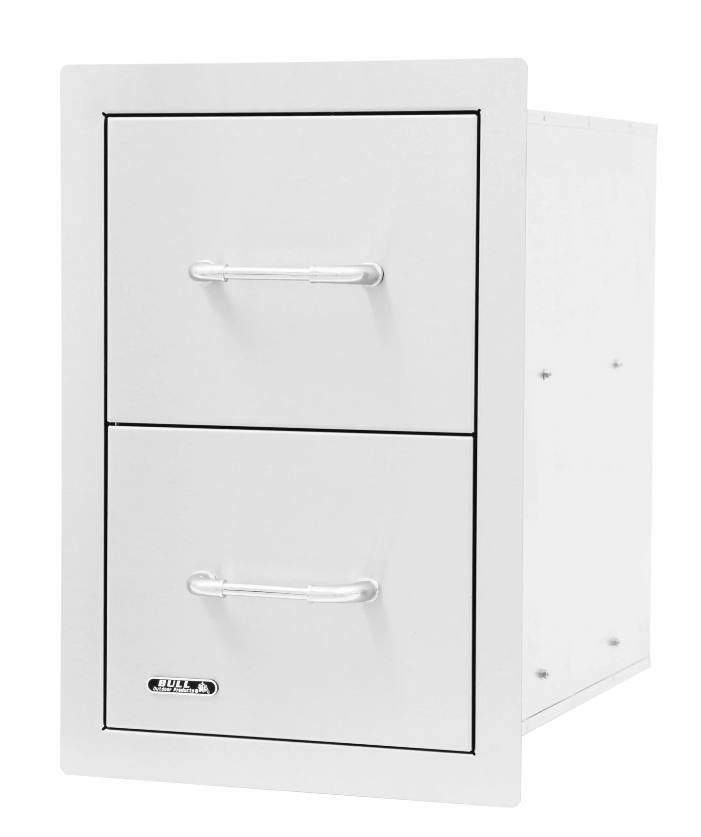 Bull Stainless Steel Double Drawer