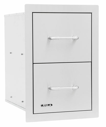 Bull Stainless Steel Double Drawer