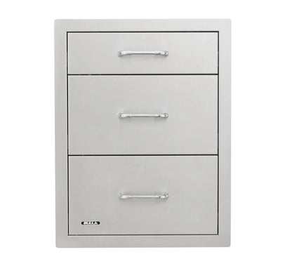 Bull Triple Drawer, Stainless Steel 304