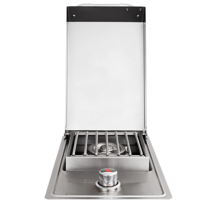 Bull Drop-In Side Burner LP, Stainless Steel 304