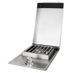 Bull Drop-In Side Burner LP, Stainless Steel 304