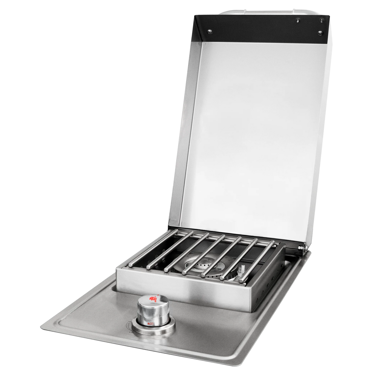 Bull Drop-In Side Burner LP, Stainless Steel 304