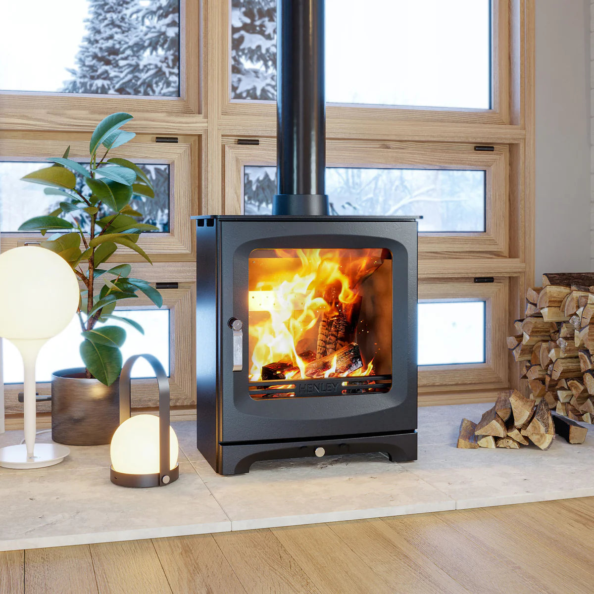 Henley Alderwood 5KW Wood Burning Eco Design Stove