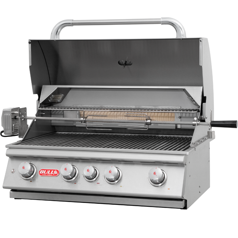 Bull Angus Built-In 4 Burner Gas Barbecue - D&ROutdoorOasis