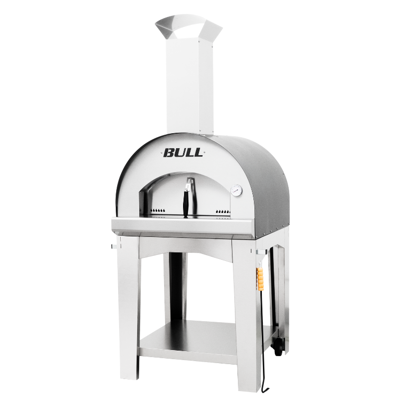 Bull Large Pizza Oven & Cart Wood Fired - D&ROutdoorOasis