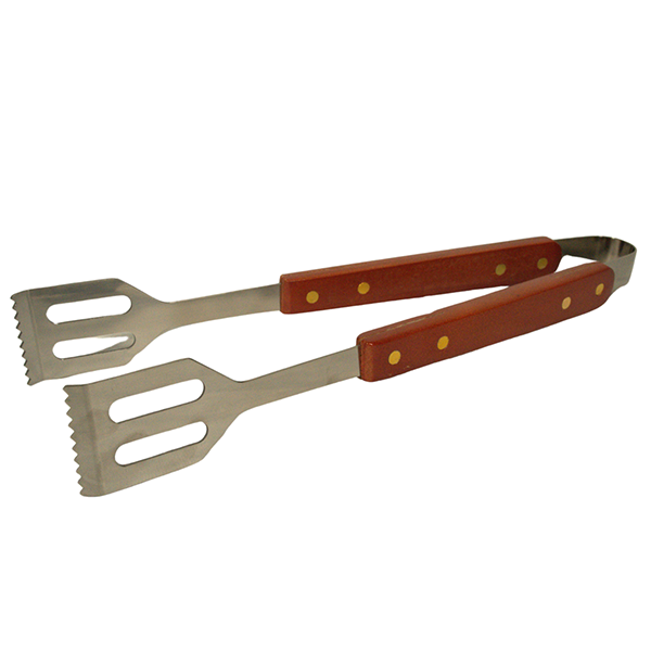 Lifestyle Appliances Wooden Handled BBQ Tongs - D&ROutdoorOasis