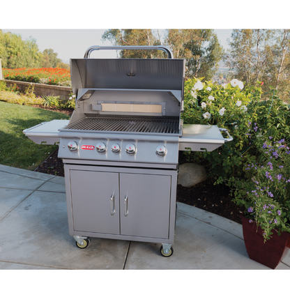 Bull Angus 4 Burner Gas Barbecue Cart - D&ROutdoorOasis