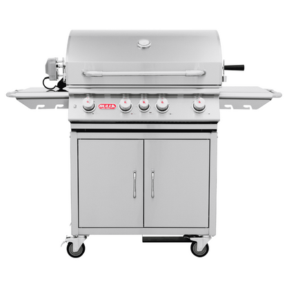 Bull Angus 4 Burner Gas Barbecue Cart - D&ROutdoorOasis