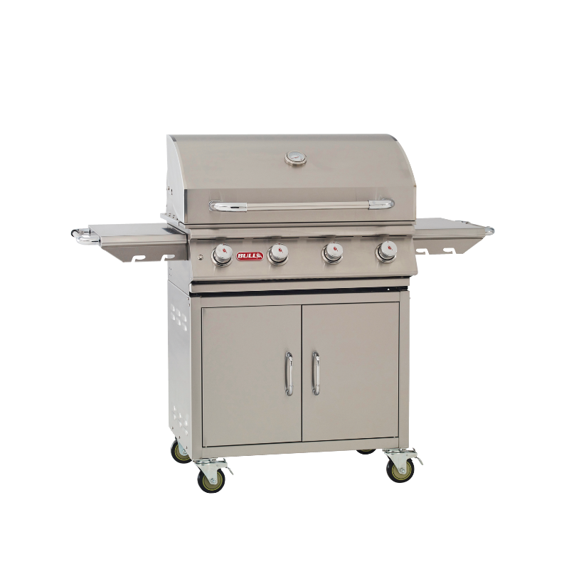 Bull Lonestar 4 Burner Gas Barbecue Cart - D&ROutdoorOasis