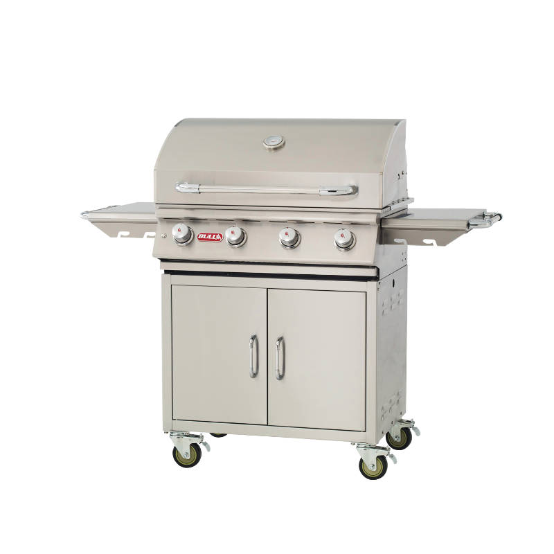 Bull Lonestar 4 Burner Gas Barbecue Cart - D&ROutdoorOasis