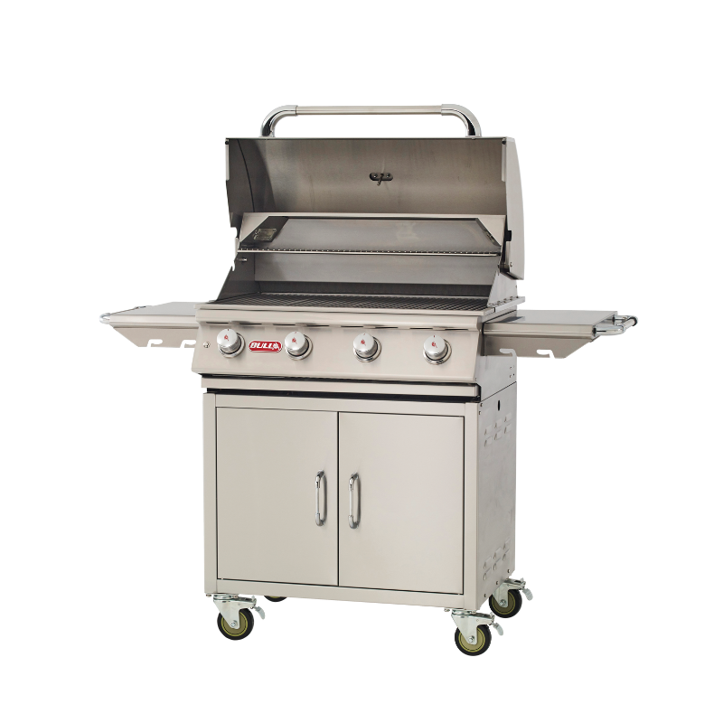 Bull Lonestar 4 Burner Gas Barbecue Cart - D&ROutdoorOasis