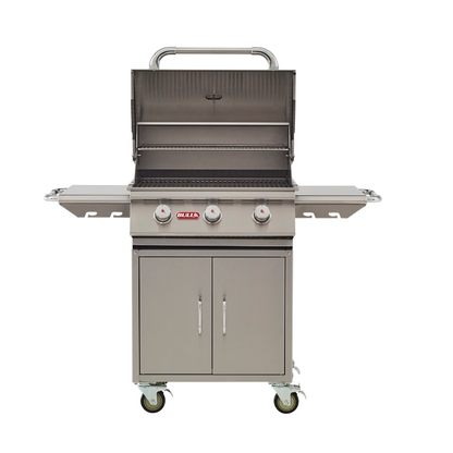 Bull Steer 3 Burner Gas Barbecue Cart - D&ROutdoorOasis