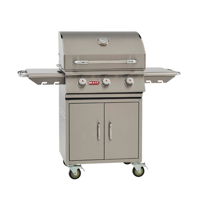 Bull Steer 3 Burner Gas Barbecue Cart - D&ROutdoorOasis