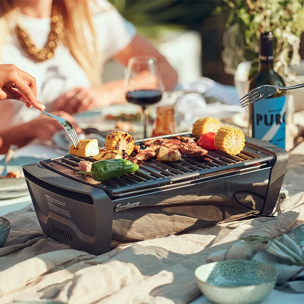 Enders Aurora Mirror Black Tabletop Barbecue - D&ROutdoorOasis