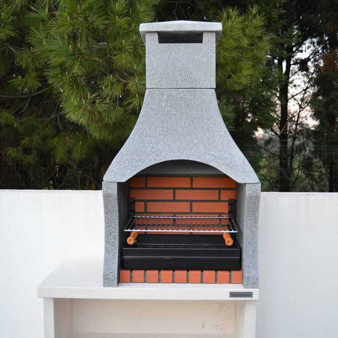 Firenze BBQ with side table