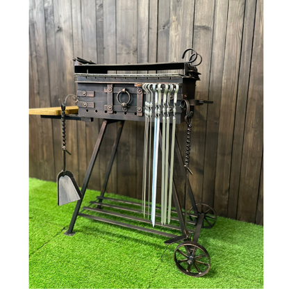 Gamkalve Barbecue Chest on Wheels - D&ROutdoorOasis