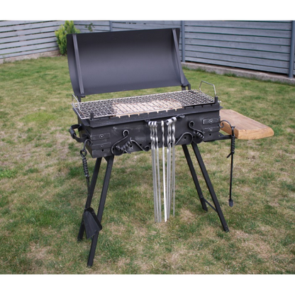 Gamkalve Barbecue Grill Piano on Legs - D&ROutdoorOasis