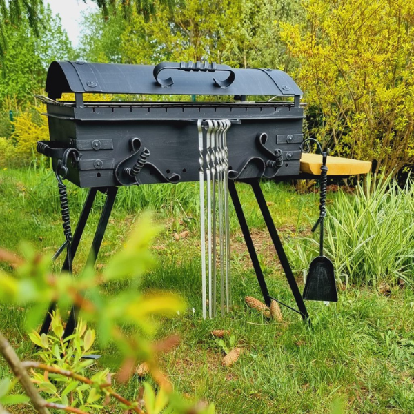 Gamkalve Barbecue Grill Piano on Legs - D&ROutdoorOasis