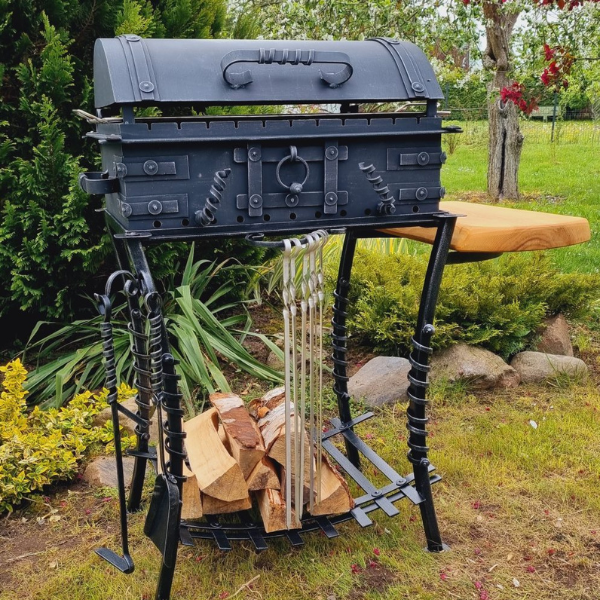 Gamkalve Barbecue Grill on Frame - D&ROutdoorOasis