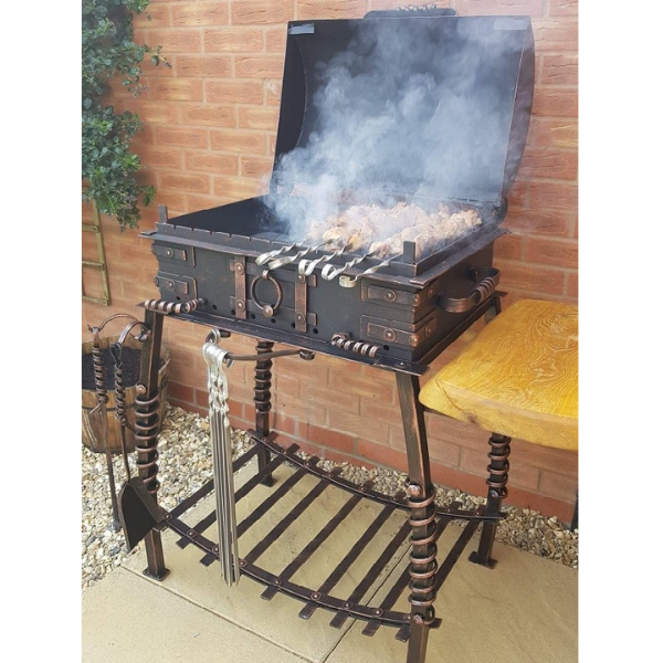 Gamkalve Barbecue Grill on Frame - D&ROutdoorOasis