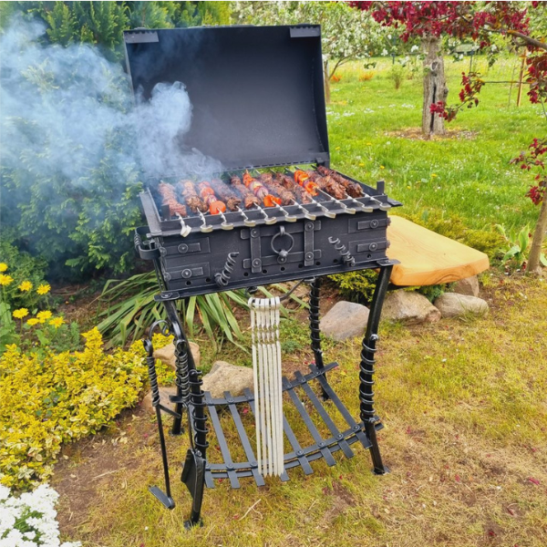 Gamkalve Barbecue Grill on Frame - D&ROutdoorOasis