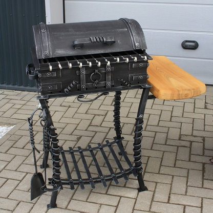 Gamkalve Barbecue Grill on Frame - D&ROutdoorOasis