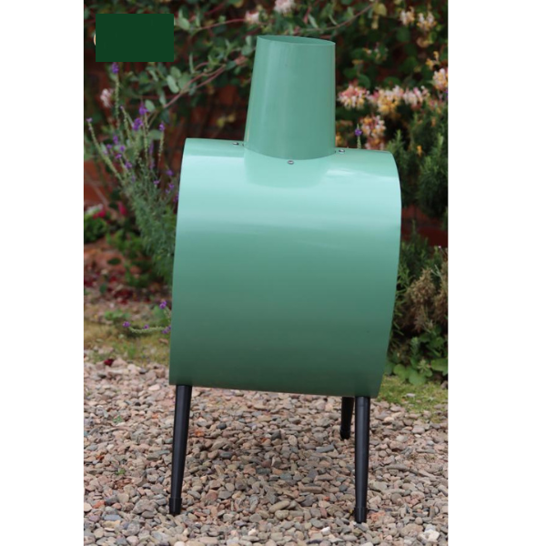 Gardeco Stella Chimenea, mid-century retro design, Lichen - D&ROutdoorOasis