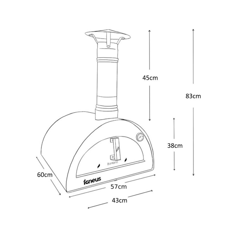 Igneus Bambino Pizza Oven Starter Bundle