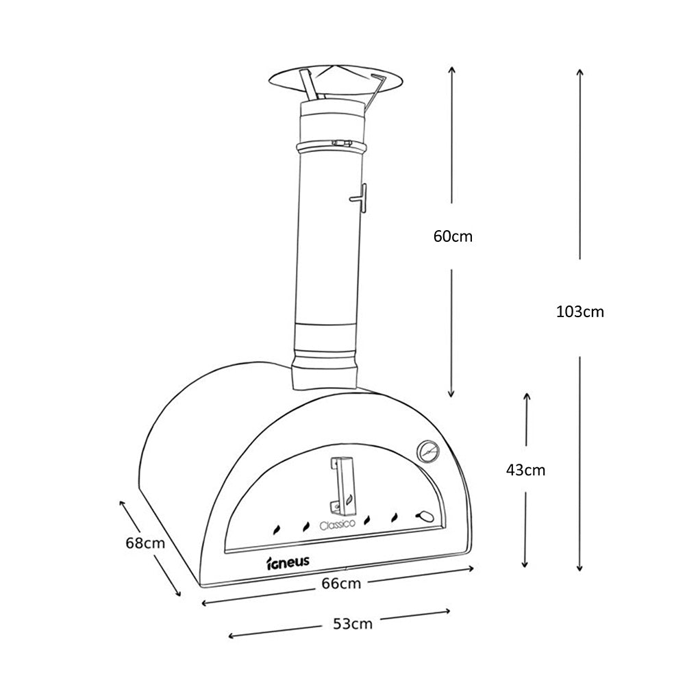 Igneus Classico Pizza Oven Ultimate Bundle