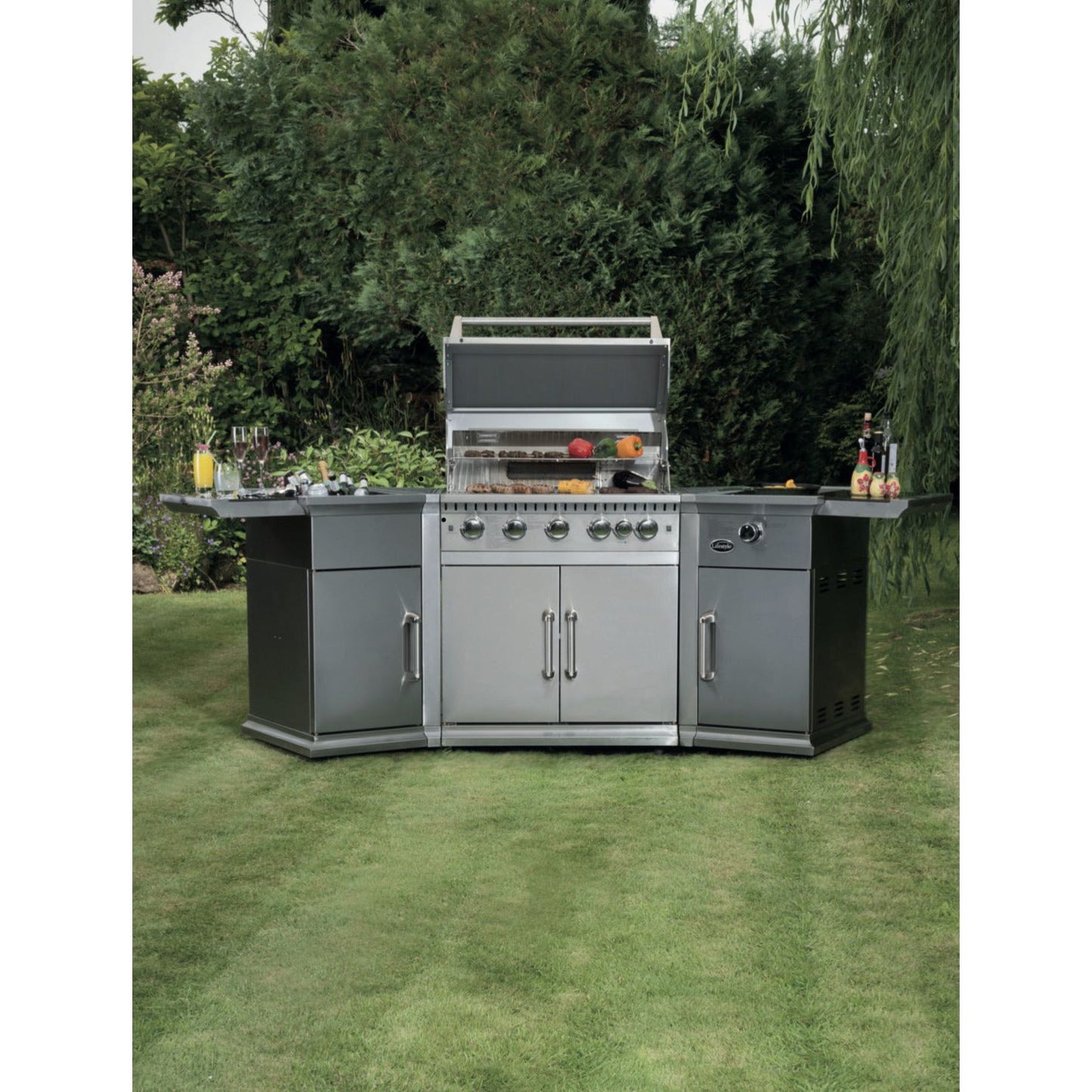 Lifestyle Bahama Island Burner Gas Barbecue - D&ROutdoorOasis