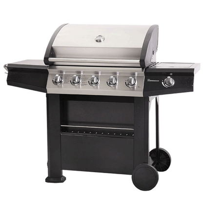 Lifestyle Dominica 5+1 Burner Gas BBQ Grill with Side Burner - D&ROutdoorOasis