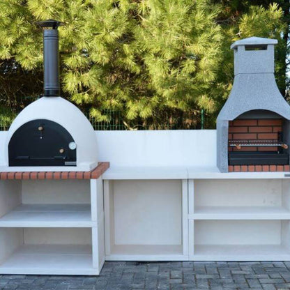 Napoli Outdoor Kitchen - BBQ and Wood Fired Pizza Oven