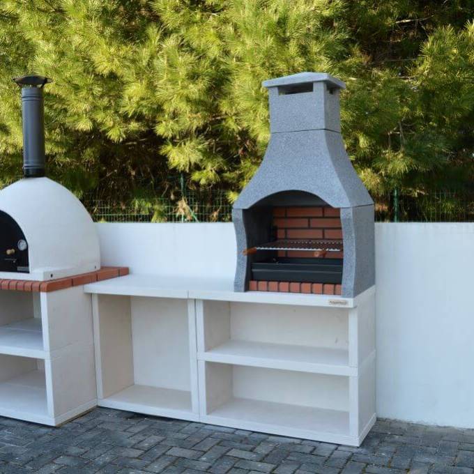 Napoli Outdoor Kitchen - BBQ and Wood Fired Pizza Oven