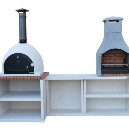 Napoli Outdoor Kitchen - BBQ and Wood Fired Pizza Oven