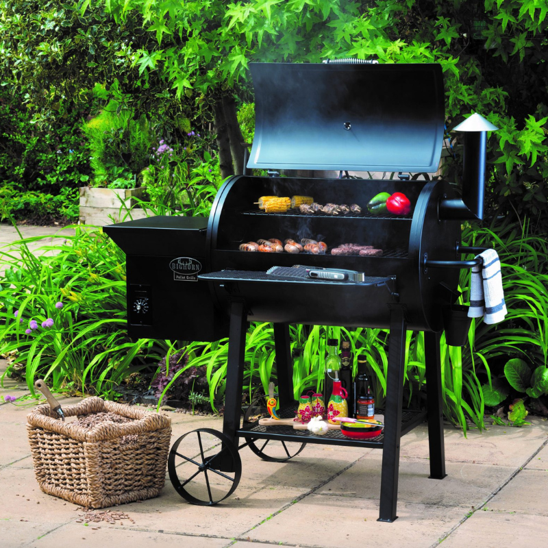 Lifestyle Big Horn Pellet Smoker + Grill - D&ROutdoorOasis