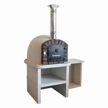 Premier Wood Fired Pizza Oven with Stand and Side Table