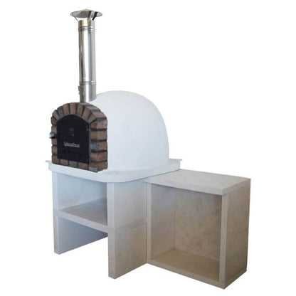 Premier Wood Fired Pizza Oven with Stand and Side Table