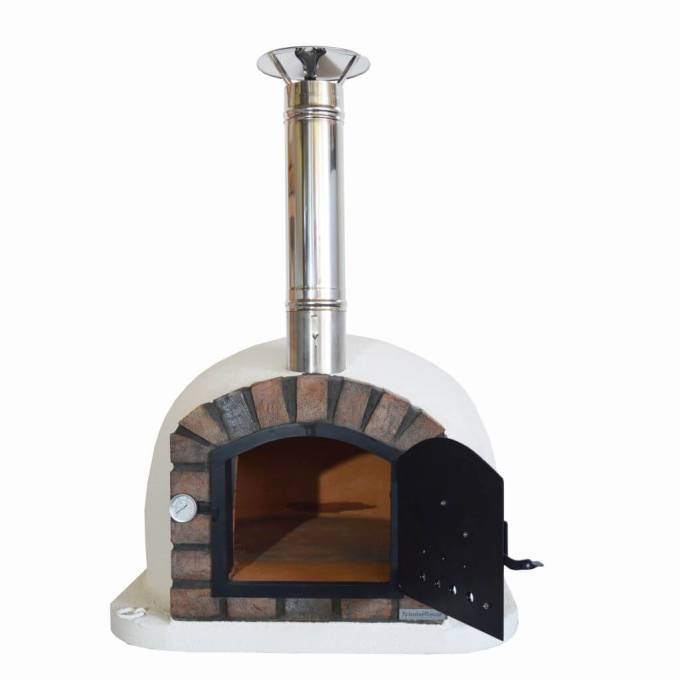 Premier Wood Fired Pizza Oven with Stand and Side Table