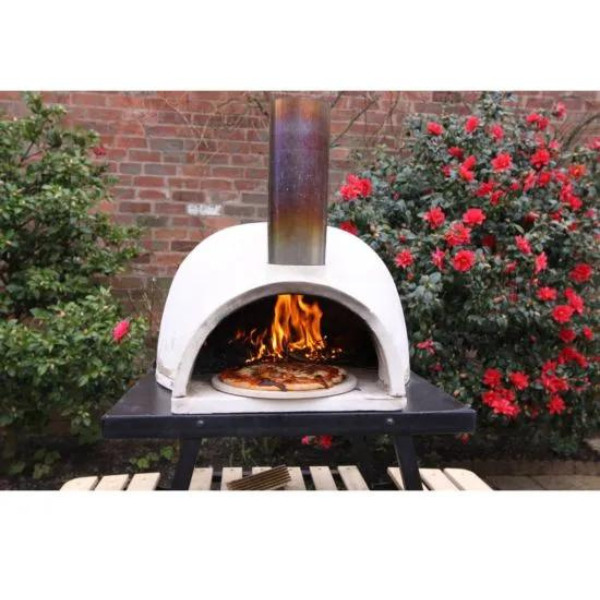 Pizzaro Chimalin AFC Pizza Oven in Natural Clay - D&ROutdoorOasis